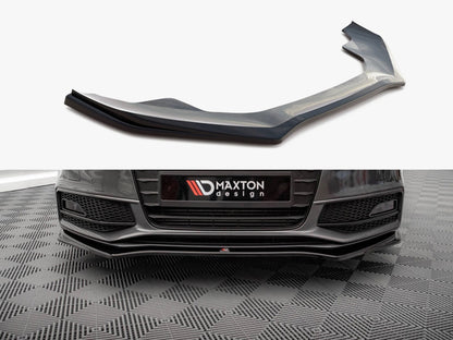 Maxton Design Front Splitter V.4 Audi A4 S-Line / S4 B8 Facelift