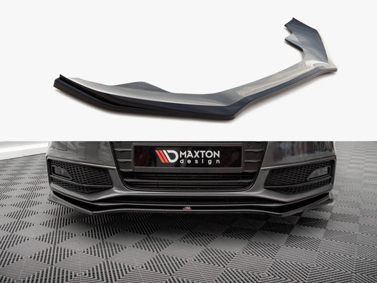 Maxton Design Front Splitter V.4 Audi A4 S-Line / S4 B8 Facelift