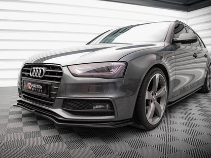 Maxton Design Front Splitter V.4 Audi A4 S-Line / S4 B8 Facelift