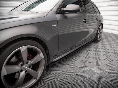 Maxton Design Side Skirts Diffusers V.2 Audi A4 / A4 S-Line / S4 B8