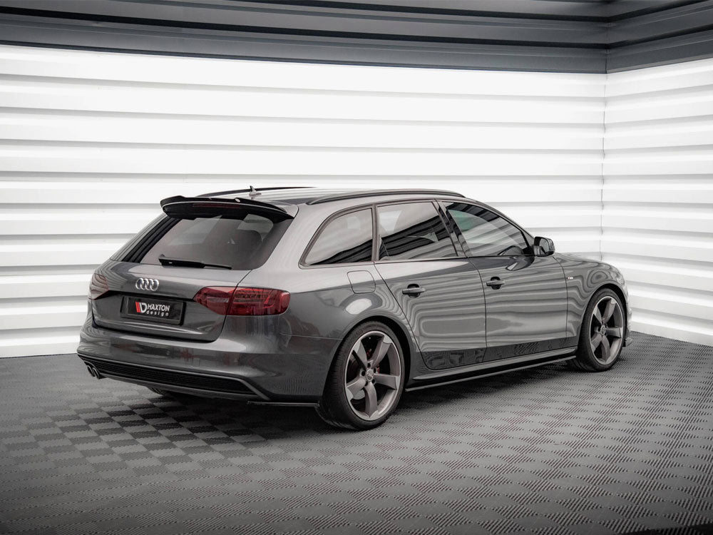 Maxton Design Spoiler CAP Audi A4 S-Line / S4 Avant B8 Facelift