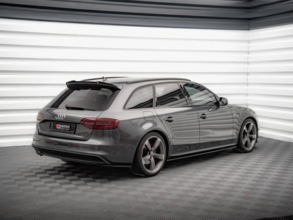 Maxton Design Spoiler CAP Audi A4 S-Line / S4 Avant B8 Facelift