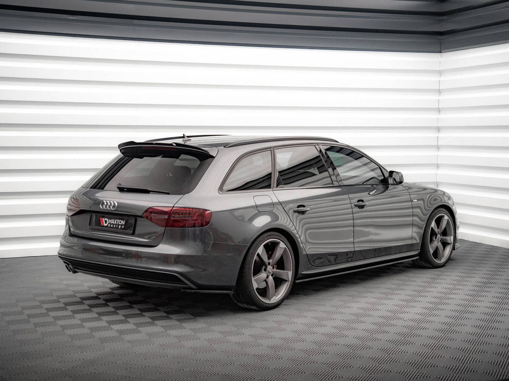 Maxton Design Rear Side Splitters V.2 Audi A4 S-Line Avant B8 Facelift