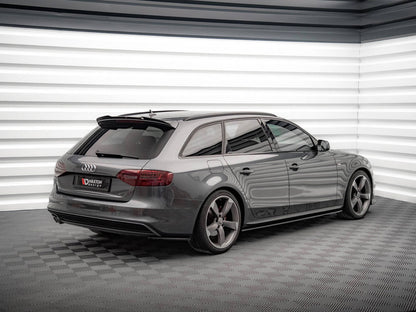 Maxton Design Rear Side Splitters V.2 Audi A4 S-Line Avant B8 Facelift