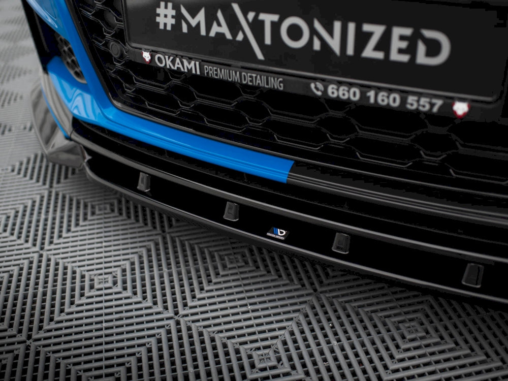 Maxton Design Front Splitter V.1 Audi TT S / TT S-Line 8S Facelift