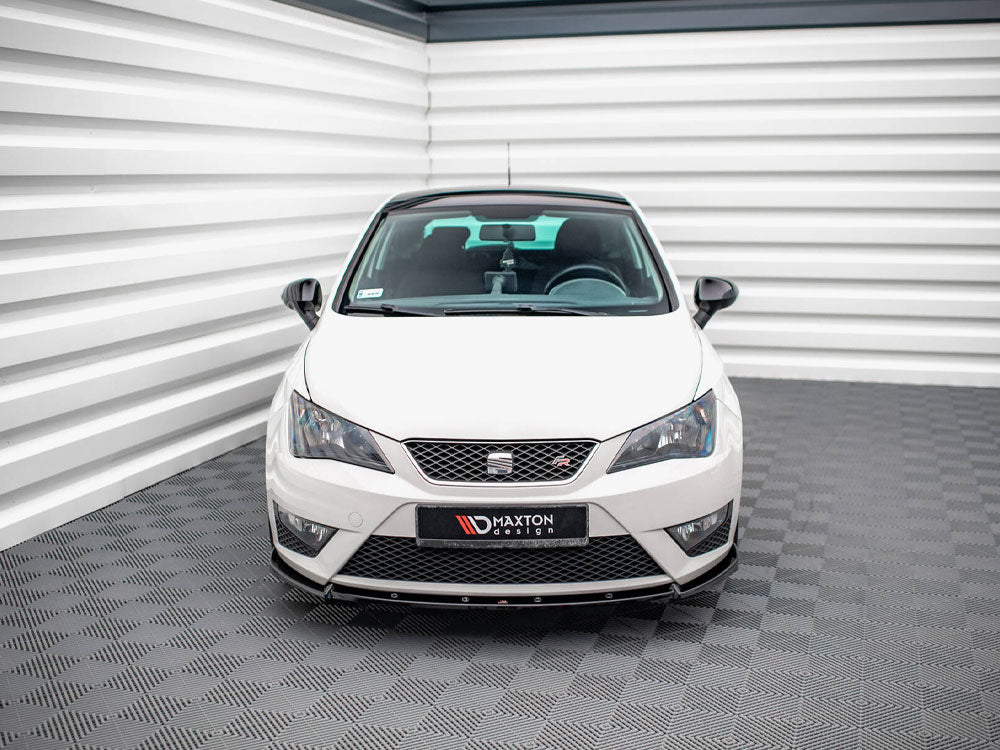 Maxton Design Front Splitter V.2 Seat Ibiza FR SC Mk4 Facelift