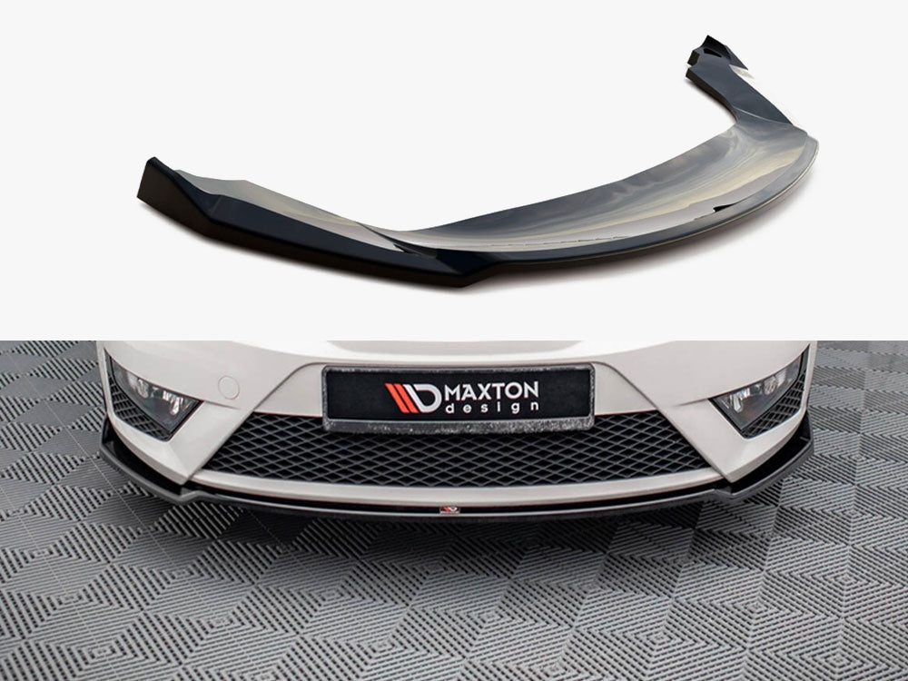 Maxton Design Front Splitter V.1 Seat Ibiza FR SC Mk4 Facelift