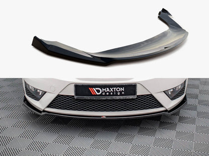 Maxton Design Front Splitter V.1 Seat Ibiza FR SC Mk4 Facelift