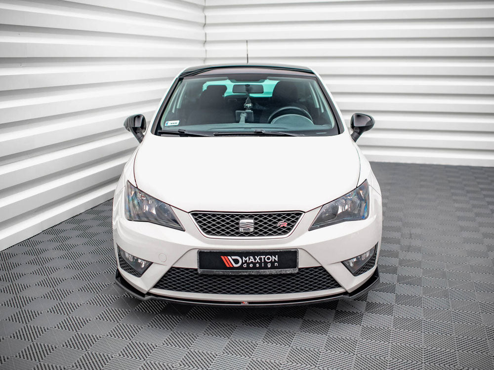 Maxton Design Front Splitter V.1 Seat Ibiza FR SC Mk4 Facelift