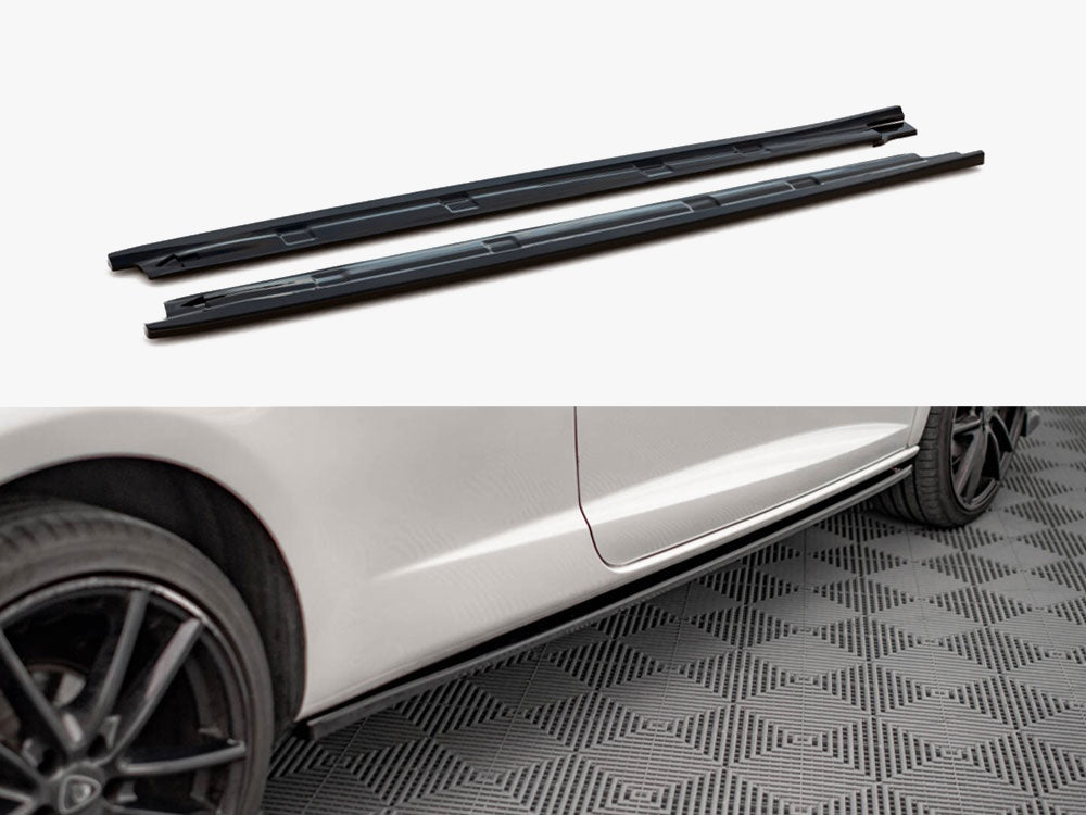 Maxton Design Side Skirts Diffusers Seat Ibiza FR SC Mk4 Facelift