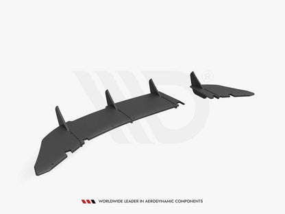 Maxton Design Street PRO Rear Diffuser Seat Ibiza FR SC Mk4 Facelift - Black-Red