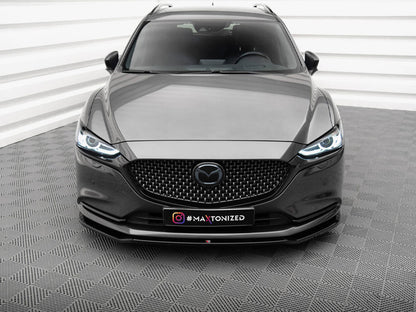 Maxton Design Front Splitter V.1 Mazda 6 Mk3 Facelift