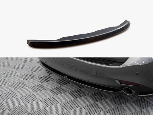 Maxton Design Central Rear Splitter Mazda 6 Mk3 Facelift