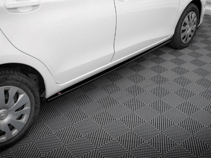 Maxton Design Side Skirts Diffusers Toyota Yaris Mk3 Facelift