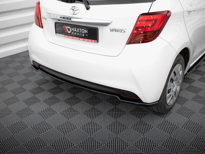 Maxton Design Central Rear Splitter Toyota Yaris Mk3 Facelift