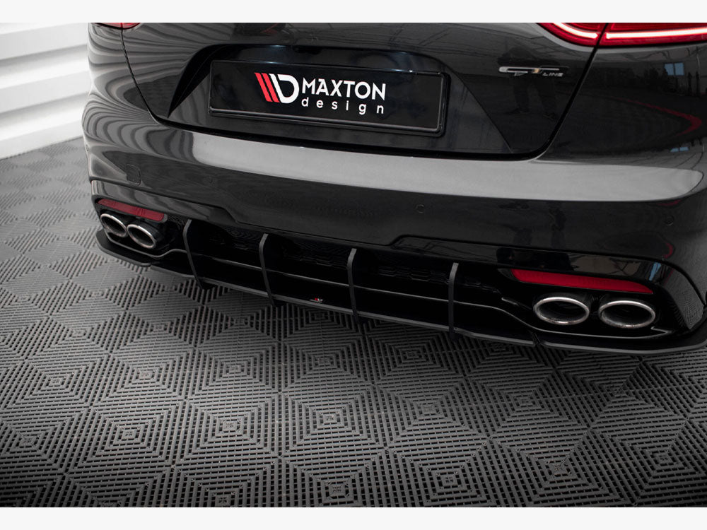 Maxton Design Street PRO Rear Diffuser V.1 Kia Stinger GT / GT-Line Mk1