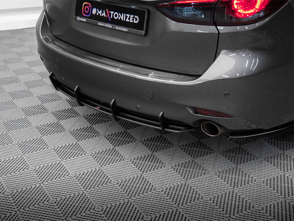 Maxton Design Street PRO Rear Diffuser Mazda 6 Mk3 Facelift