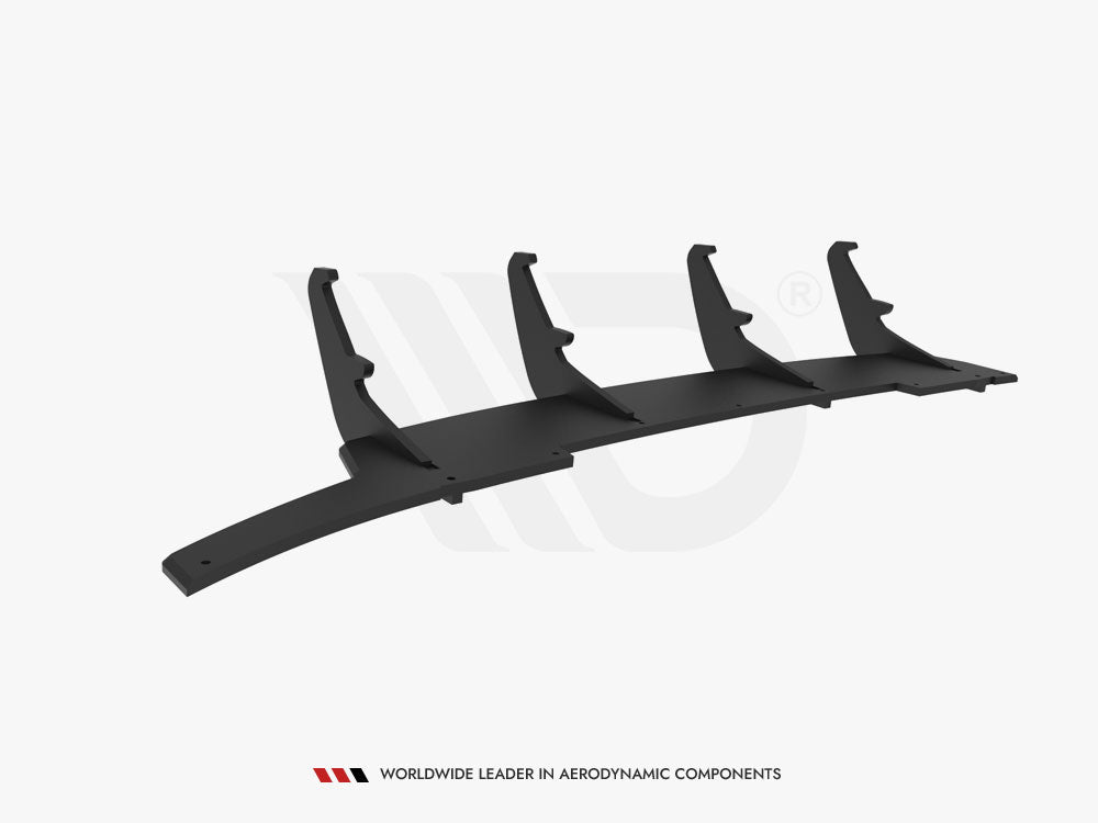 Maxton Design Street PRO Rear Diffuser Audi A4 S-Line B8 Facelift