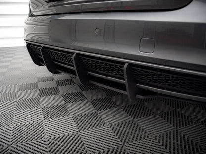 Maxton Design Street PRO Rear Diffuser Audi A4 S-Line B8 Facelift