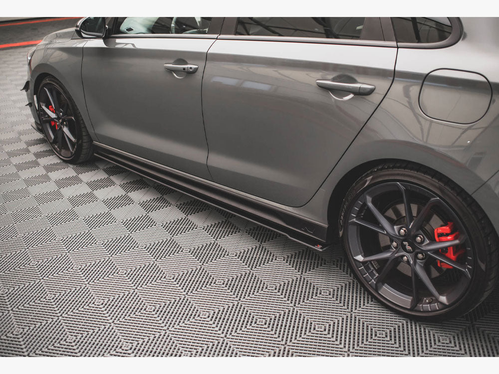 Maxton Design Street PRO Side Skirts Diffusers V.2 Hyundai I30 N Mk3 / Mk3 FL