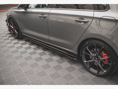Maxton Design Street PRO Side Skirts Diffusers V.2 Hyundai I30 N Mk3 / Mk3 FL