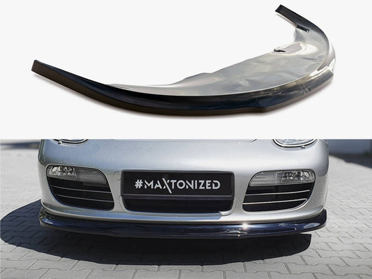 Maxton Design Front Splitter Porsche Boxster 987