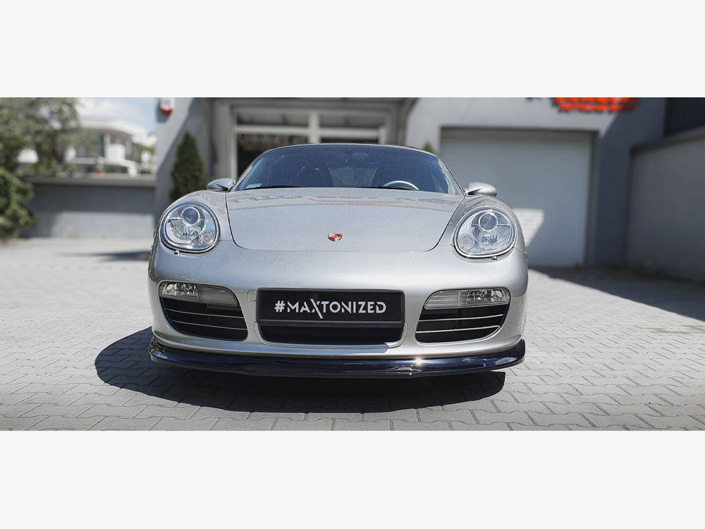 Maxton Design Front Splitter Porsche Boxster 987