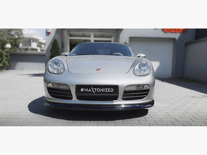 Maxton Design Front Splitter Porsche Boxster 987