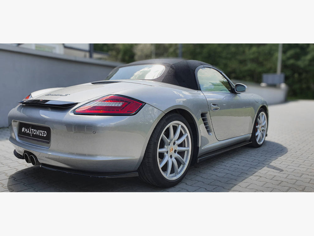 Maxton Design Rear Side Splitters Porsche Boxster 987