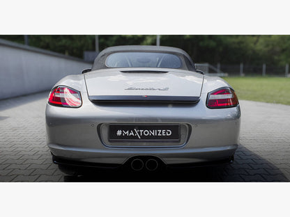 Maxton Design Rear Side Splitters Porsche Boxster 987