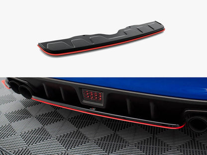 Maxton Design Central Rear Splitter V.2 Subaru WRX STI