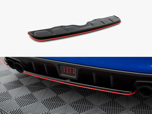 Maxton Design Central Rear Splitter V.2 Subaru WRX STI