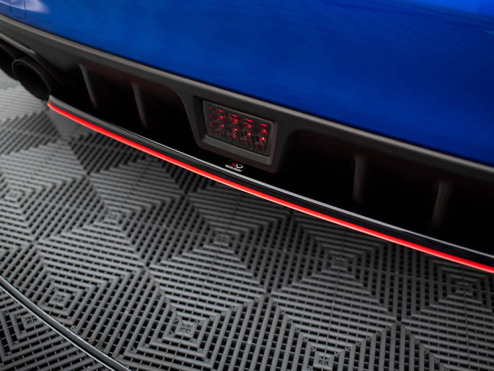 Maxton Design Central Rear Splitter V.2 Subaru WRX STI