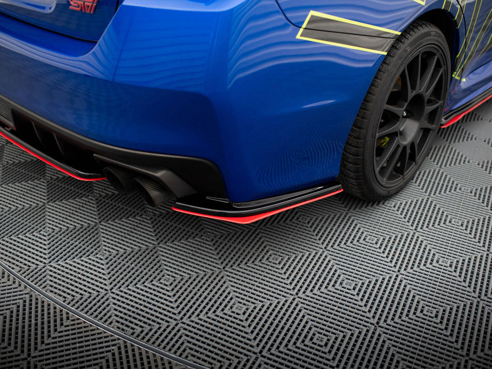 Maxton Design Rear Side Splitters V.2 Subaru WRX STI