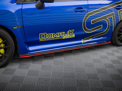 Maxton Design Side Skirts Diffusers V.2 Subaru WRX STI