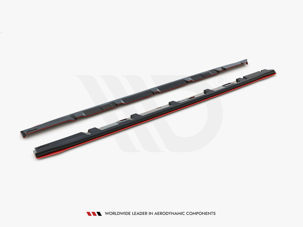 Maxton Design Side Skirts Diffusers V.2 Subaru WRX STI