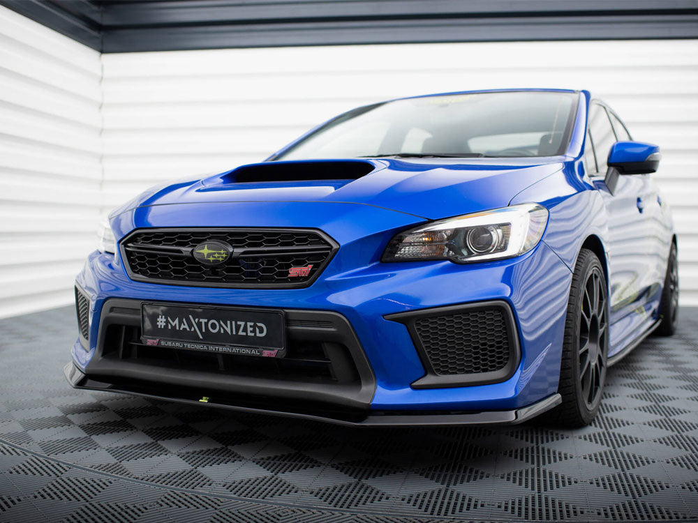 Maxton Design Front Splitter V.1 Subaru WRX STI Mk1 Facelift