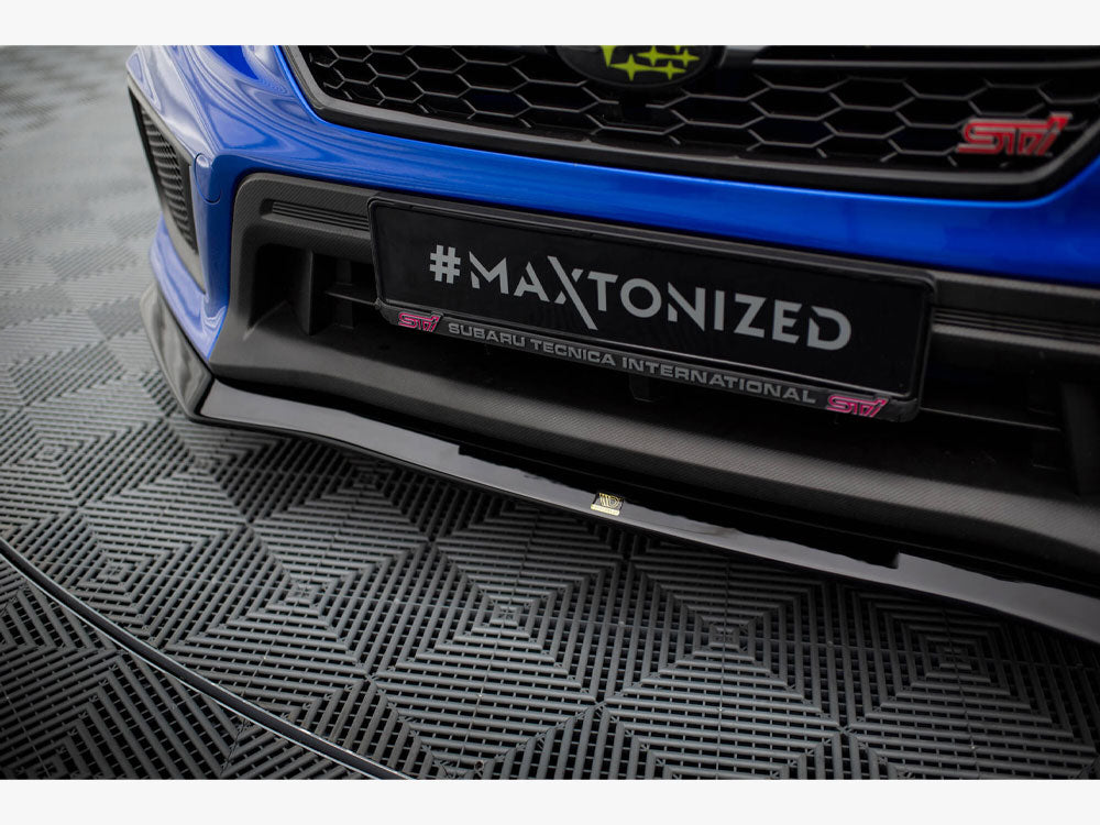 Maxton Design Front Splitter V.1 Subaru WRX STI Mk1 Facelift