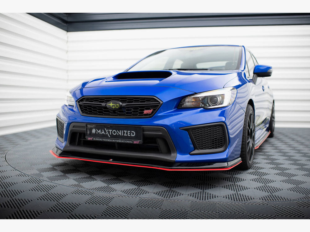 Maxton Design Front Splitter V.2 Subaru WRX STI Mk1 Facelift