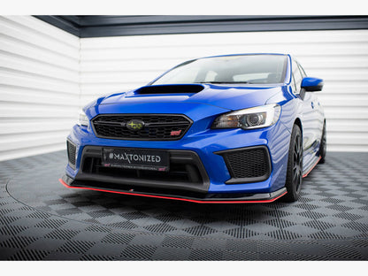 Maxton Design Front Splitter V.2 Subaru WRX STI Mk1 Facelift