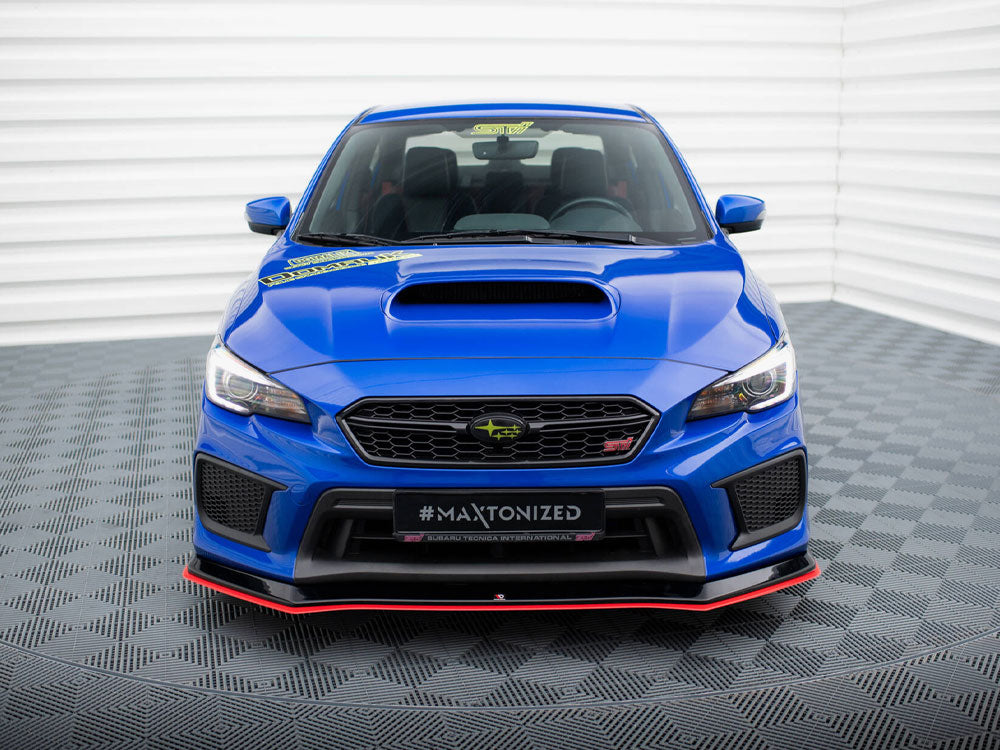 Maxton Design Front Splitter V.2 Subaru WRX STI Mk1 Facelift