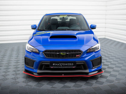 Maxton Design Front Splitter V.2 Subaru WRX STI Mk1 Facelift