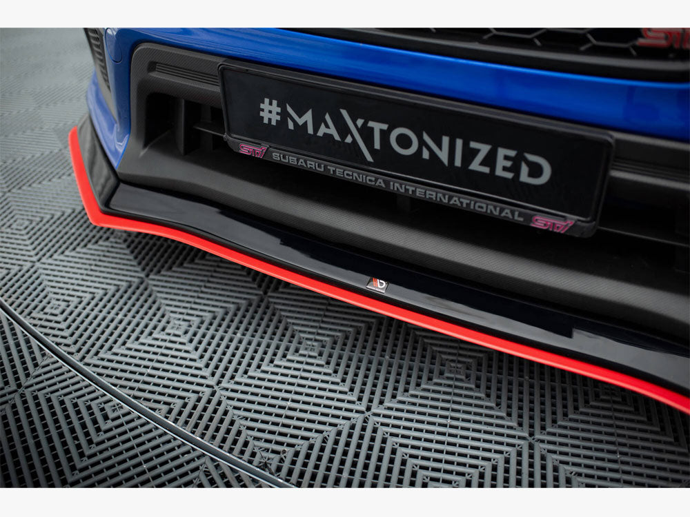 Maxton Design Front Splitter V.2 Subaru WRX STI Mk1 Facelift