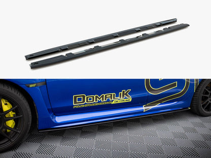 Maxton Design Side Skirts Diffusers V.2 Subaru WRX STI Mk1