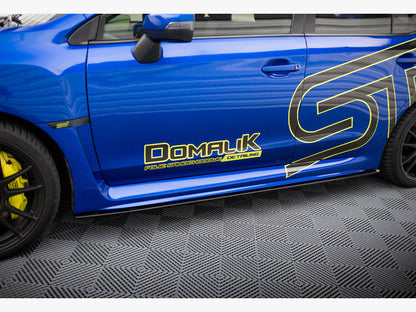 Maxton Design Side Skirts Diffusers V.2 Subaru WRX STI Mk1