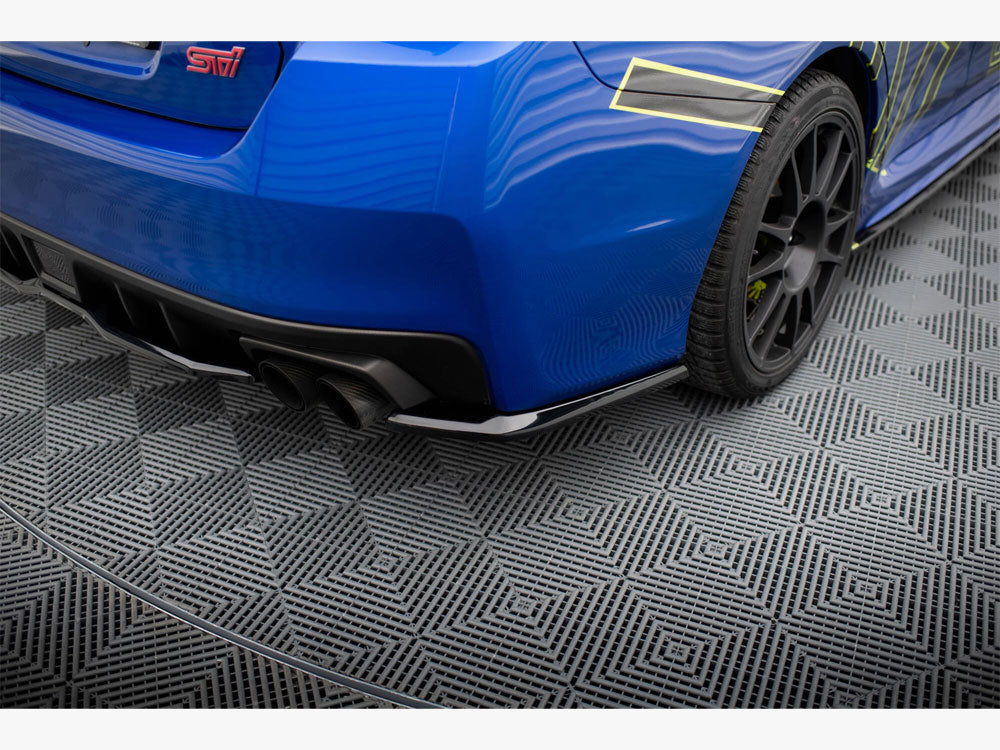 Maxton Design Rear Side Splitters V.2 Subaru WRX STI Mk1