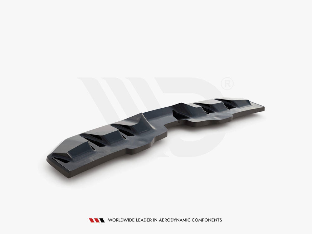 Maxton Design Central Rear Splitter V.2 Subaru WRX STI Mk1
