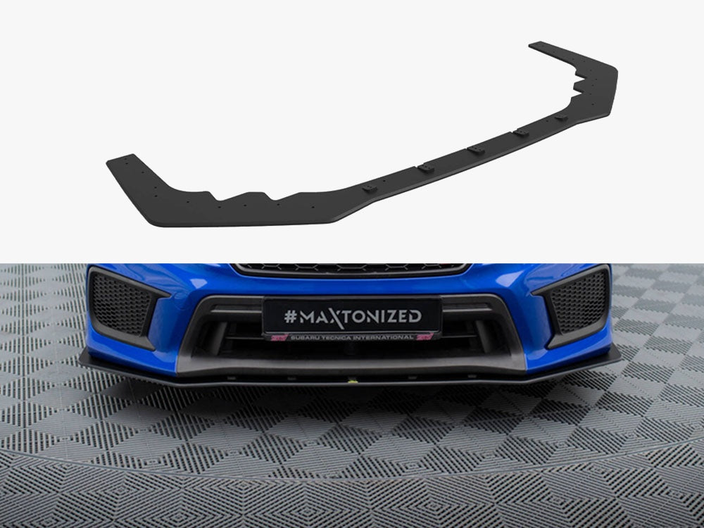 Maxton Design Street PRO Front Splitter Subaru WRX STI Mk1 Facelift