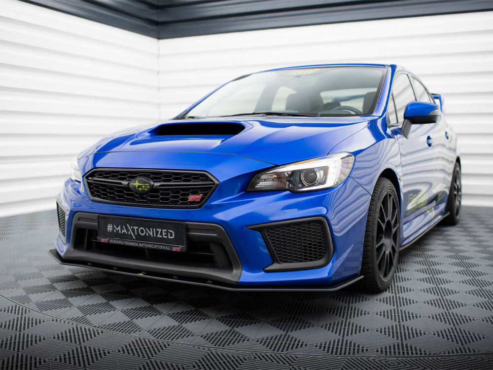 Maxton Design Street PRO Front Splitter Subaru WRX STI Mk1 Facelift