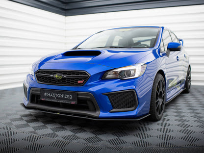 Maxton Design Street PRO Front Splitter Subaru WRX STI Mk1 Facelift